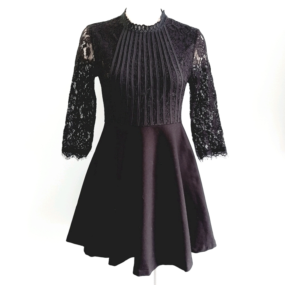 NWOT Black lace day and evening dress
